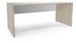  Masa birou Viva, 180 x 80 x 75 cm, model drept, stejar oyster/alb M1250006