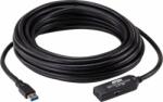 ATEN UE331C USB 3.2 Gen1 Hosszabító kábel - Fekete (10m) (UE331C)