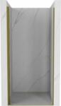 Mexen Pretoria Zuhany ajtó nyíló 100 cm, átlátszó , arany - (5907486539916)