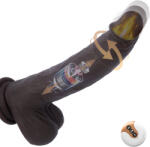 Paloqueth Realistic Thrusting & Rotating Dildo Vibrator with Suction Cup 8.5" Brown Vibrator