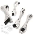 Phanteks Set cabluri prelungitoare Phanteks, cleme incluse, 500mm, White, PH-CB-CMBO_WT