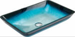 Mexen Megan üveg mosdó pultra helyezhetö 56 x 36 cm, kék - 2 (5907709159211)