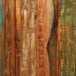 vidaXL Tömör újrahasznosított fa étkezőasztal 180 cm (243999) - pepita