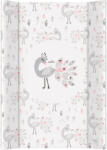 CEBA Saltea de infasat dubla cu placa fixa (50x70) Comfort Lolly Polly Peacock (AGSW-203-120-608) Saltea de infasat