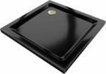 Mexen Slim zuhanytálca - 70x70 cm - Fekete (5907709149939)