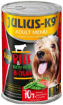 Julius-K9 Dog - Hrana umeda super-premium - Vita si Mazare - 1240g