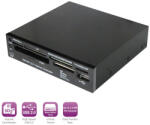 Ewent 3.5 inch Internal Card reader for your PC with USB port Frontpanel Black (EW1059)
