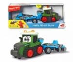Dickie Toys Simba Tractor cu Senile si Plug 203815003