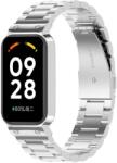 Tech-Protect Curea metalica cu capac Xiaomi Smart Band 8 Active argintie
