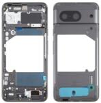  tel-szalk-19296933667 Google Pixel 8 Fekete előlap LCD keret, burkolati elem (tel-szalk-19296933667)