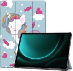  Husa ART Flip pentru Samsung Galaxy Tab S9 FE+ UNICORN