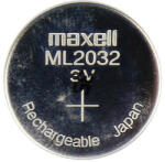 Maxell ML2032 3V tölthető akkumulátor Maxell - akku-elem