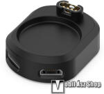  Okosóra töltő átalakító / USB adapter - 1db, Type-C vagy microUSB kábellel használható, kulcstartóra tehető, 34 x 26.5 x 10.2mm - Garmin Fenix 7 / 5 / 5S / 5X / 5X Plus / 6X / 6X Pro / 6X Pro Solar / 
