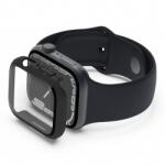 Belkin SCREENFORCE TemperedCurve 2-in-1 Treated Screen Protector + Bumper for Apple Watch Series 7 - Black (OVG004ZZBK-REV) - emida