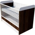  Ákos Duo baba kiságy 140×70 cm - Wenge/fehér