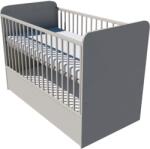  Ákos Uno baba kiságy 140×70 cm - Szürke