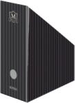 Herlitz Suport documente A4, vertical, 11.5 cm, carton, negru, HERLITZ Montana (HZ543401)