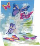  Popshots képeslap, mini, Butterflies/Pillangók (TR129)