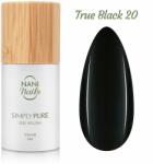 Naní Simply Pure gél lakk 5 ml - True Black