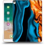 Picasee Husă neagră din silicon pentru Apple iPad Pro 10.5" 2017 (2. gen) - Gold blue