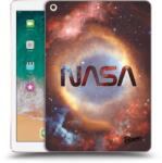 Picasee Husă neagră din silicon pentru Apple iPad 9.7" 2017 (5. gen) - Nebula