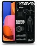 Picasee Husă transparentă din silicon pentru Samsung Galaxy A20s - BLACK BODY