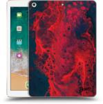 Picasee Husă neagră din silicon pentru Apple iPad 9.7" 2017 (5. gen) - Organic red