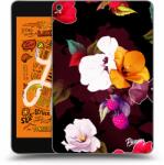 Picasee Husă transparentă din silicon pentru Apple iPad mini 2019 (5. gen) - Flowers and Berries