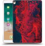 Picasee Husă transparentă din silicon pentru Apple iPad Pro 10.5" 2017 (2. gen) - Organic red