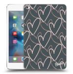 Picasee Husă neagră din silicon pentru Apple iPad mini 4 - Lots of love