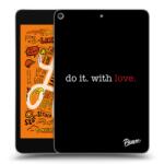 Picasee Husă neagră din silicon pentru Apple iPad mini 2019 (5. gen) - Do it. With love