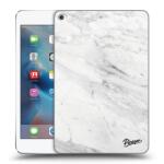 Picasee Husă neagră din silicon pentru Apple iPad mini 4 - White marble