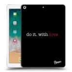 Picasee Husă transparentă din silicon pentru Apple iPad 9.7" 2017 (5. gen) - Do it. With love