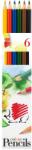 ICO Színes ceruza készlet, hatszögletű Süni Ico 6 klf. szín (52342) - upgrade-pc