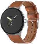  LEATHER Bőrszíj a Google Pixel Watch / Pixel Watch 2 / Pixel Watch 3 41mm barna