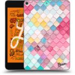 Picasee Husă transparentă din silicon pentru Apple iPad mini 2019 (5. gen) - Colorful roof