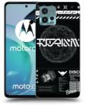 Picasee Husă neagră din silicon pentru Motorola Moto G72 - BLACK DISCO