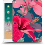Picasee Husă transparentă din silicon pentru Apple iPad 9.7" 2017 (5. gen) - Hibiscus