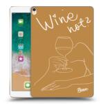 Picasee Husă transparentă din silicon pentru Apple iPad Pro 10.5" 2017 (2. gen) - Wine not