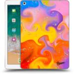 Picasee Husă transparentă din silicon pentru Apple iPad 9.7" 2017 (5. gen) - Bubbles