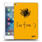Picasee Husă neagră din silicon pentru Apple iPad mini 4 - I am fine
