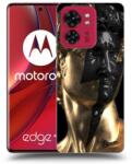 Picasee Fekete szilikon tok az alábbi mobiltelefonokra Motorola Edge 40 - Wildfire - Gold