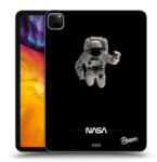 Picasee Husă neagră din silicon pentru Apple iPad Pro 11" 2022 M2 (4. generace) - Astronaut Minimal