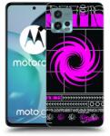 Picasee Husă neagră din silicon pentru Motorola Moto G72 - SHINE