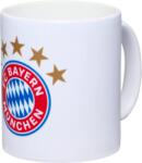 FC Bayern München Bögre 5 csillagos logóval, FC Bayern München, 0, 3 l, fehér