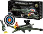 King Sport Set arbaleta cu 3 sageti tinta si teaca, King Sport