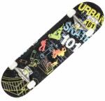 Action Skateboard Action One, ABEC-7 Aluminiu, 79 x 20 cm, Multicolor Urban 101 Skateboard