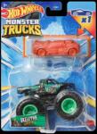 Mattel Hot Wheels Monster Truck Si Masinuta Metalica Skeleton Crew (MTGRH81_HKM11) - etoys