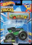 Mattel Hot Wheels Monster Truck Si Masinuta Metalica Ratical Racer (MTGRH81_HKM16) - etoys