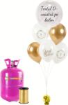 Personal Set personalizat de petrecere cu heliu - Botez 13 buc